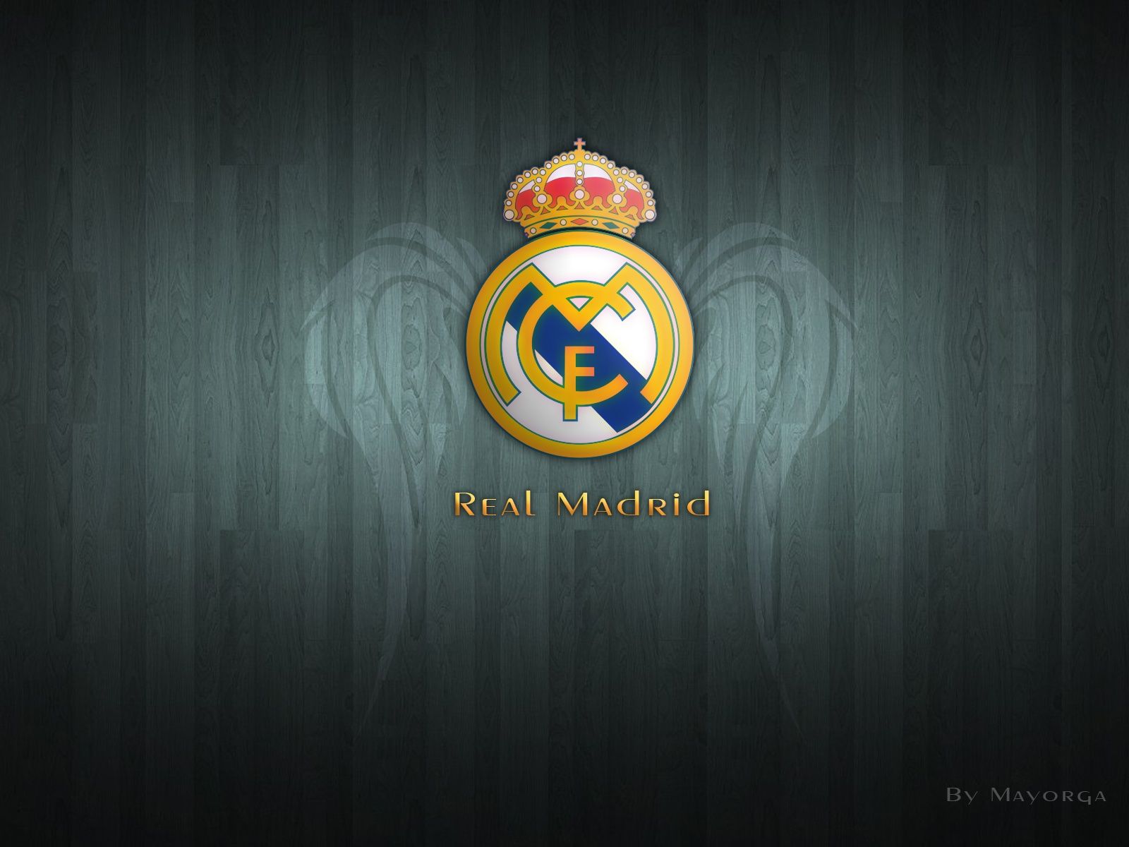Real Madrid Hintergrundbild 1600x1200. Real Madrid Logo Wallpaper HD