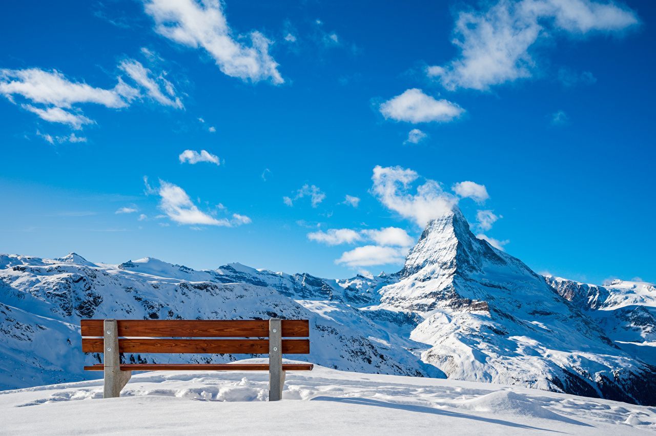  Berge Hintergrundbild 1280x851. Desktop Hintergrundbilder Alpen Schweiz Zermatt, Near Blauherd Berg