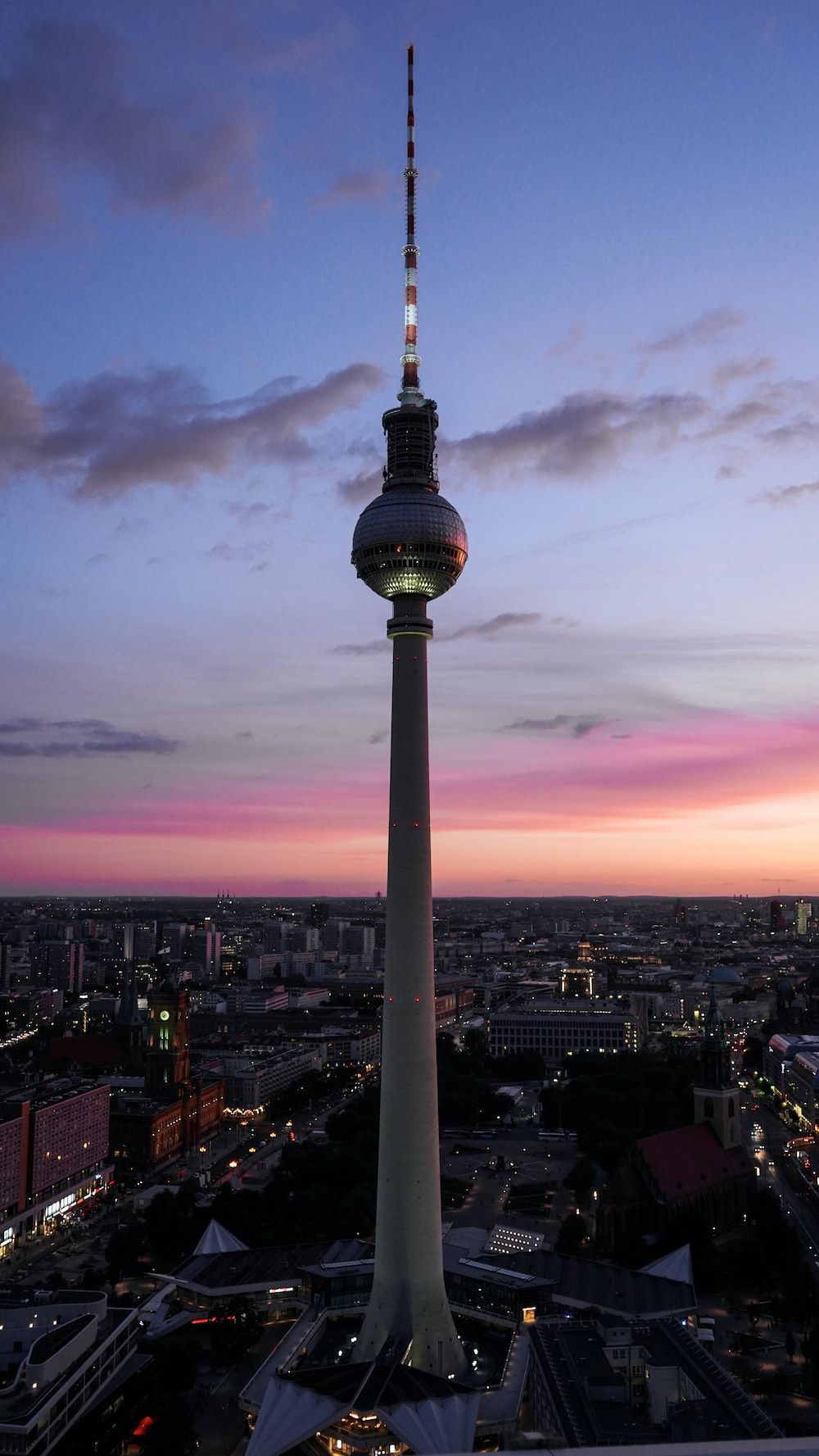  Berlin Hintergrundbild 1000x1777. Berlin Tv Tower Picture. Download Free Image