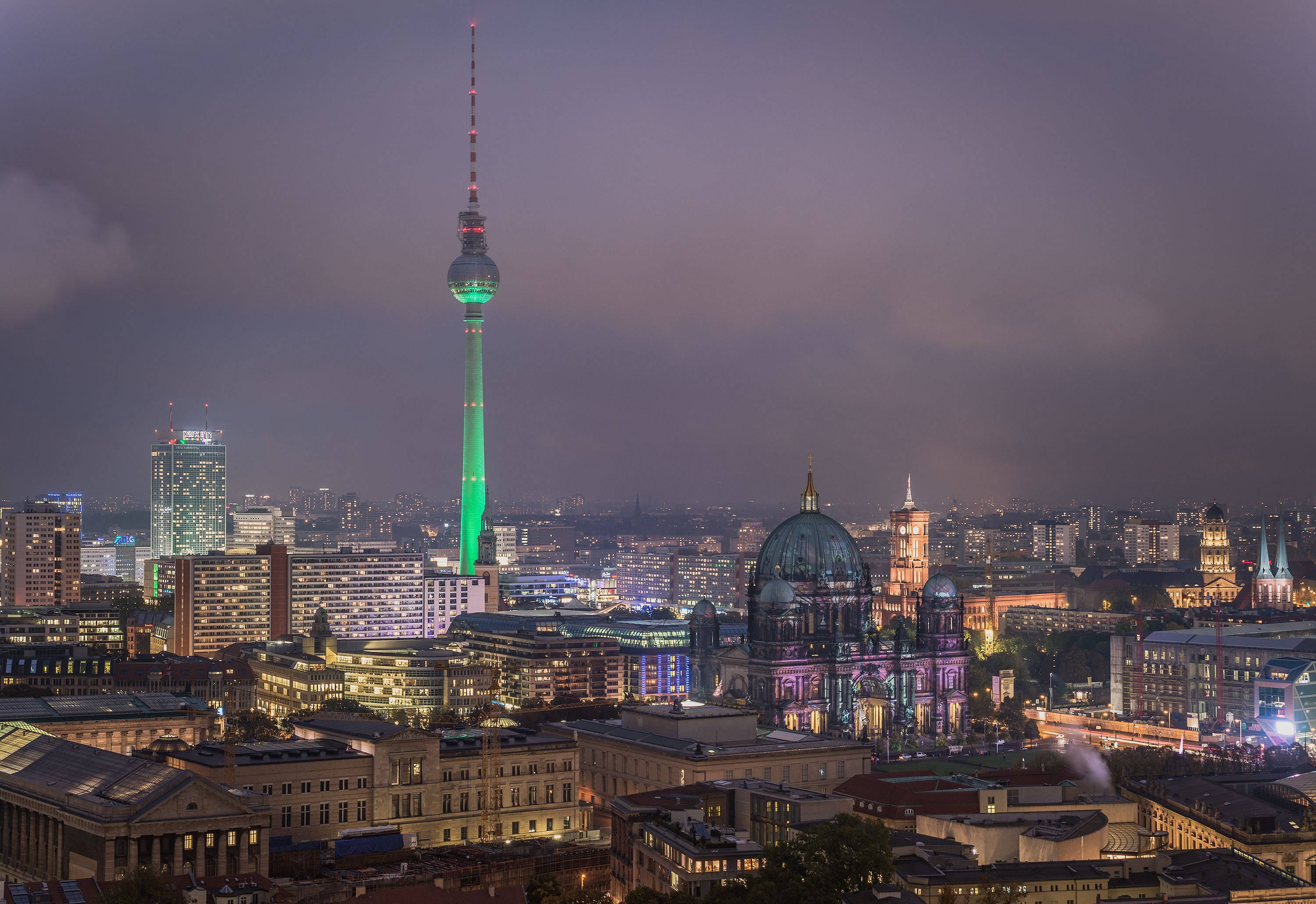  Berlin Hintergrundbild 3000x2061. Download Berlin East City Of Lights Wallpaper