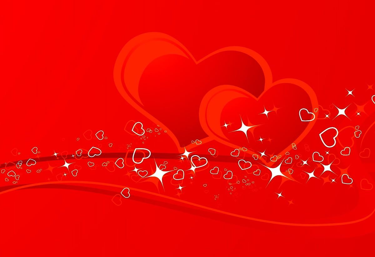 Rote Hintergrundbild 1200x825. Herz, Liebe, Orange Hintergrund. Download kostenlose Hintergründe