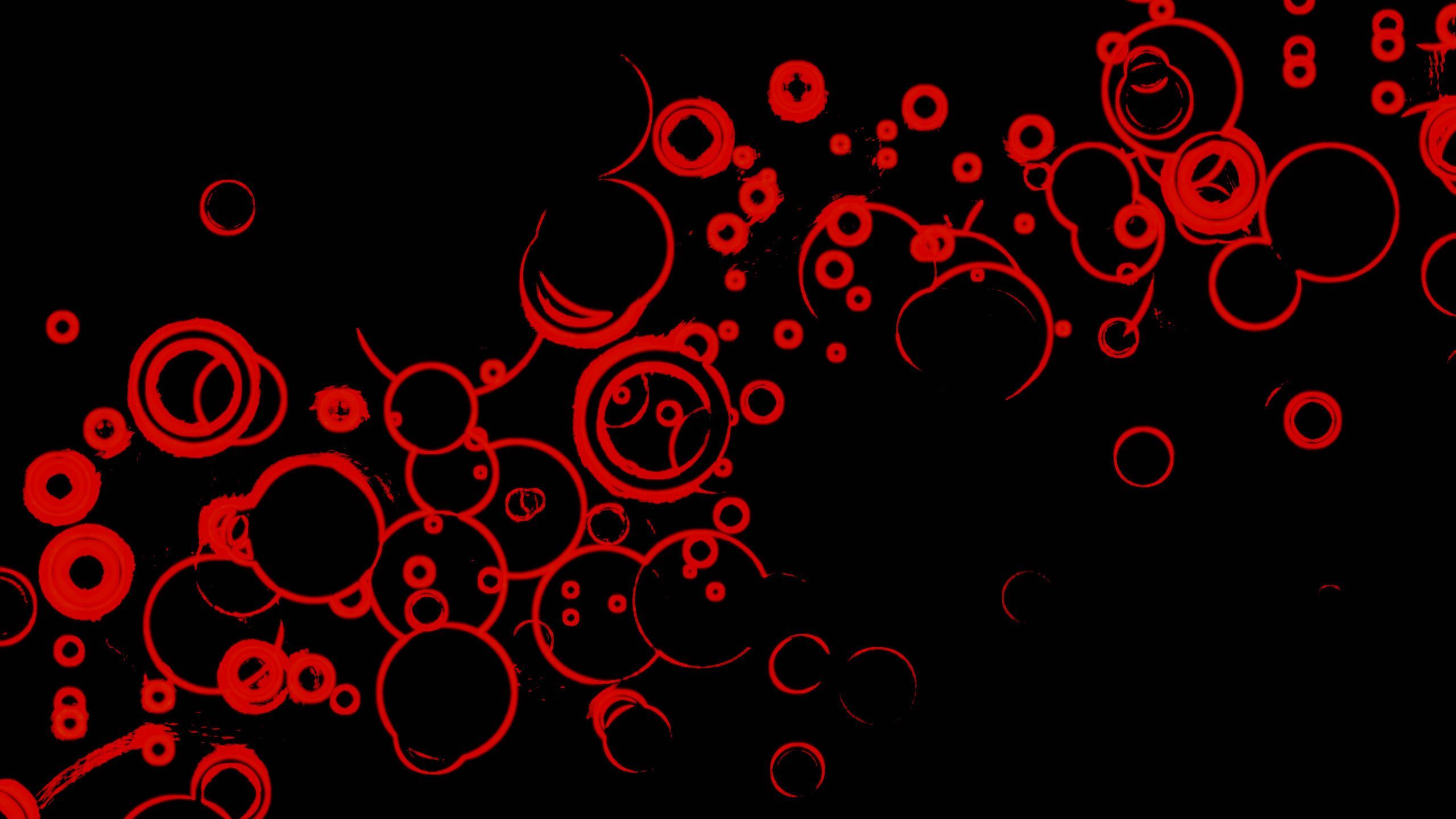Rote Hintergrundbild 2560x1440. Kostenlose Hintergrundbilder Rote Und Schwarze Kreisillustration, Bilder Für Ihren Desktop Und Fotos