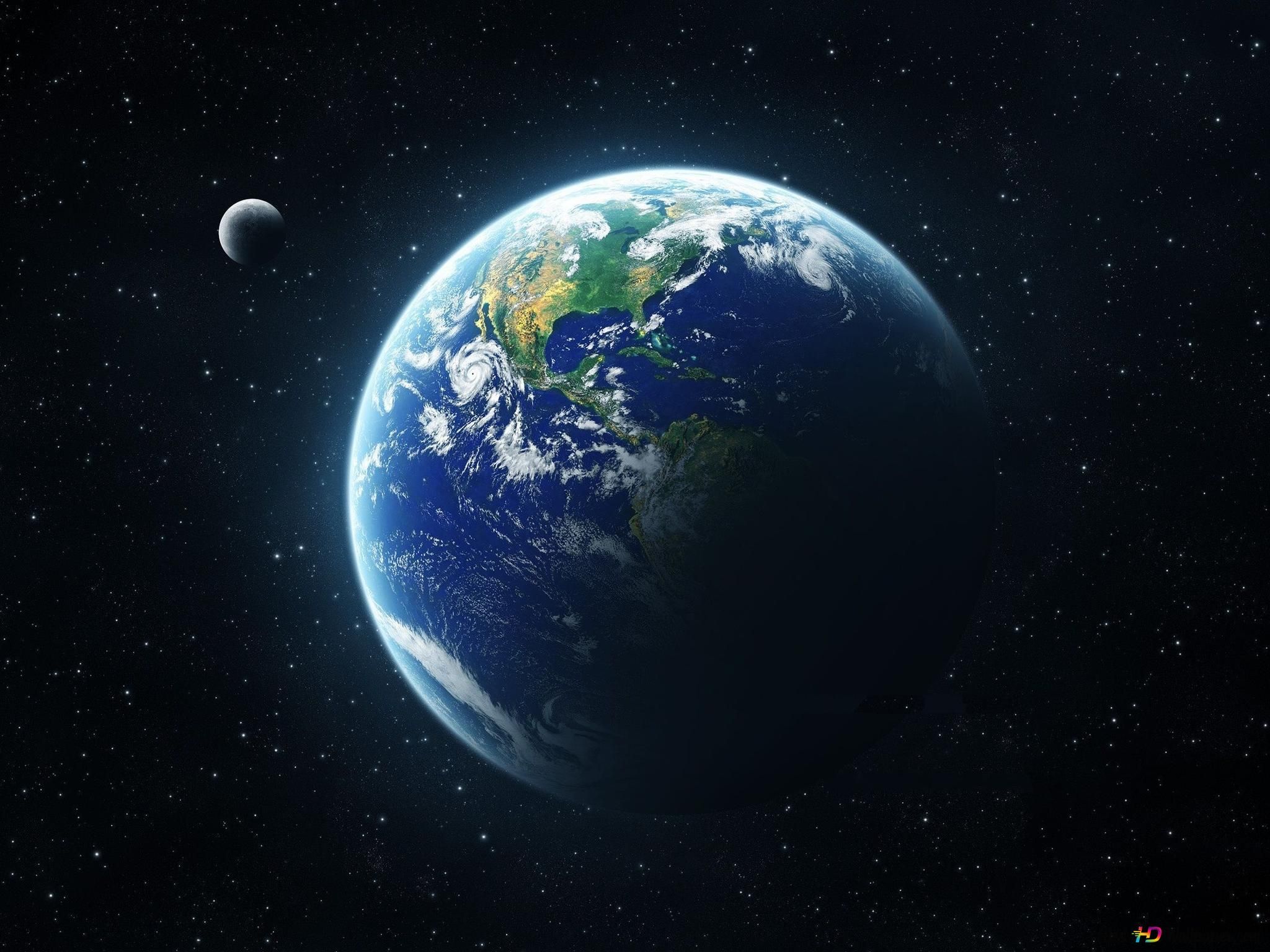  Beste Der Welt Hintergrundbild 2048x1536. Erdansicht aus dem Weltraum 2K Hintergrundbild herunterladen