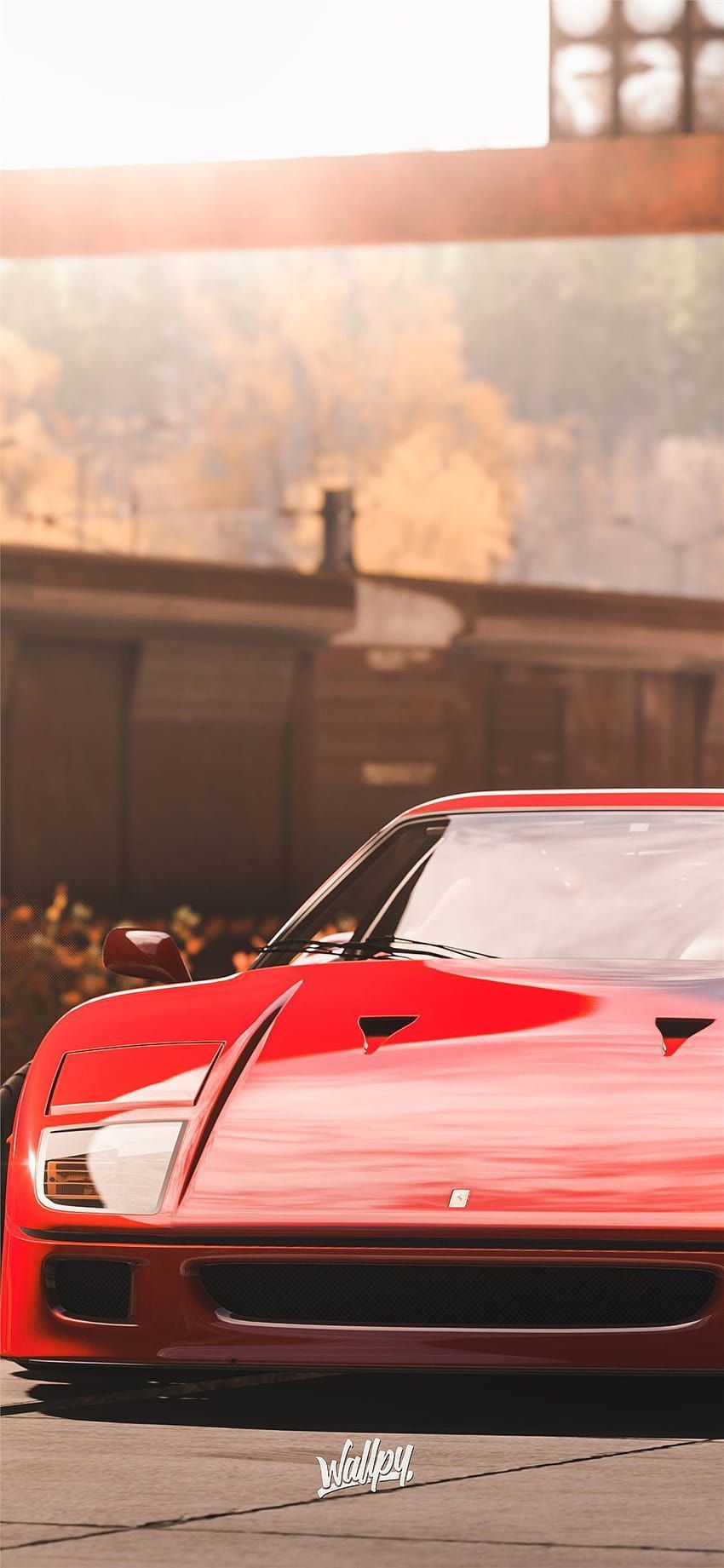 Ferrari Hintergrundbild 850x1841. Aesthetic ferrari HD wallpaper