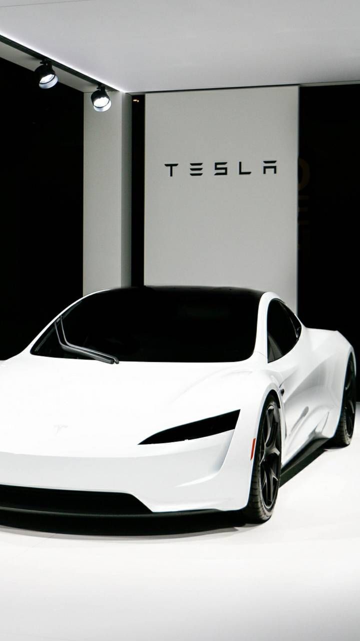 Tesla Hintergrundbild 720x1280. White Tesla Wallpaper