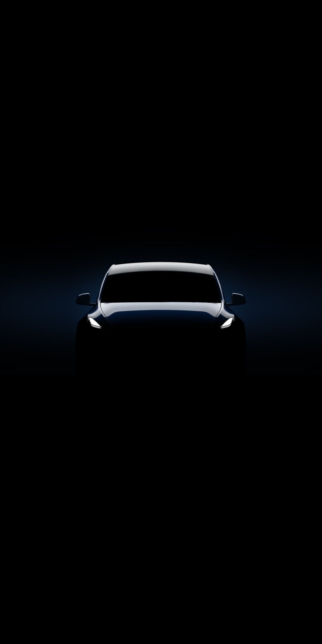 Tesla Hintergrundbild 1080x2160. Tesla Model Y, dark, minimal, 1080x2160 wallpaper. Black car wallpaper, Car wallpaper, Tesla logo