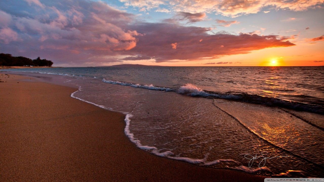  Sonnenuntergang Hintergrundbild 1280x720. Strand Sonnenuntergang Hintergrundbilder. Strand Sonnenuntergang frei fotos