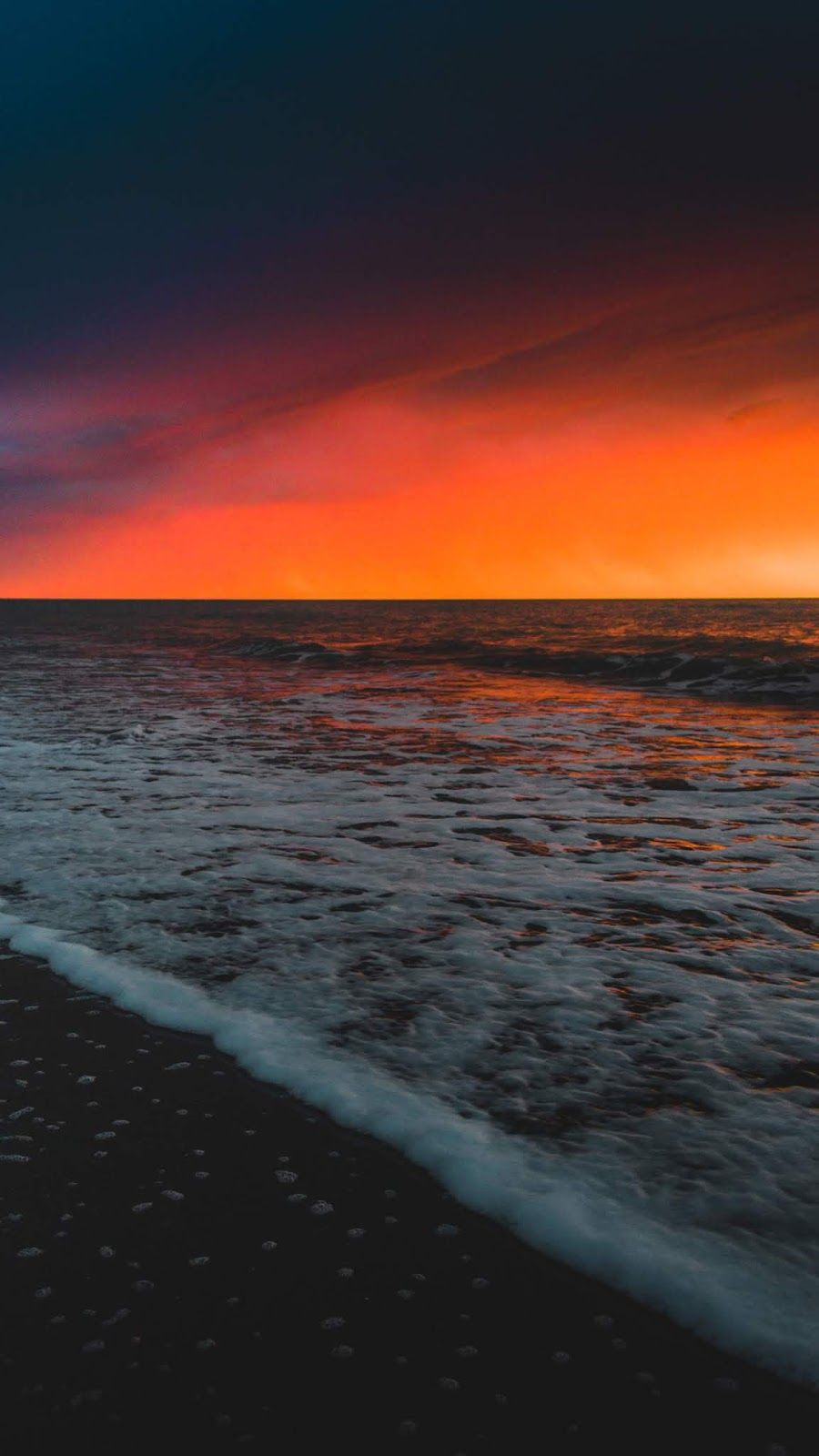  Sonnenuntergang Hintergrundbild 900x1600. Sunset on the beach #wallpaper #iphone #android #background #followme. Wallpaper pantai, Wallpaper matahari terbenam, Matahari terbenam
