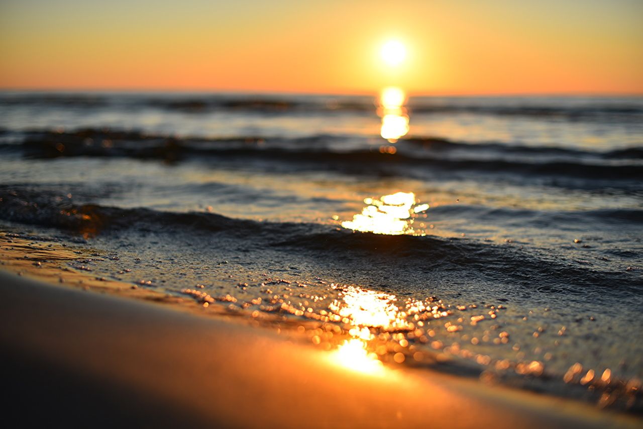  Sonnenuntergang Hintergrundbild 1280x854. Bilder von Natur Sonnenaufgänge und Sonnenuntergänge Küste Wasser