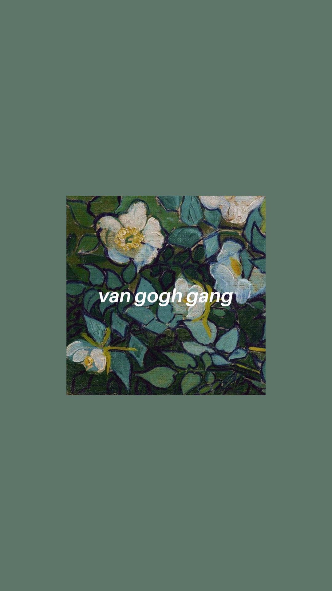 Vincent Van Gogh Hintergrundbild 1080x1920. Download Vincent Van Gogh Gang Aesthetic Wallpaper