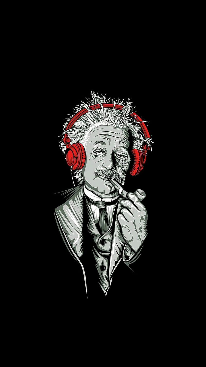  Albert Einstein Hintergrundbild 800x1422. Einstein, albert, fun, headphone, hipsta, music, HD phone wallpaper