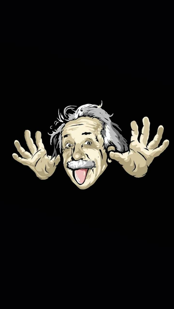  Albert Einstein Hintergrundbild 720x1280. Albert Einstein wallpaper. Funny iphone wallpaper, Funny wallpaper, Cute wallpaper
