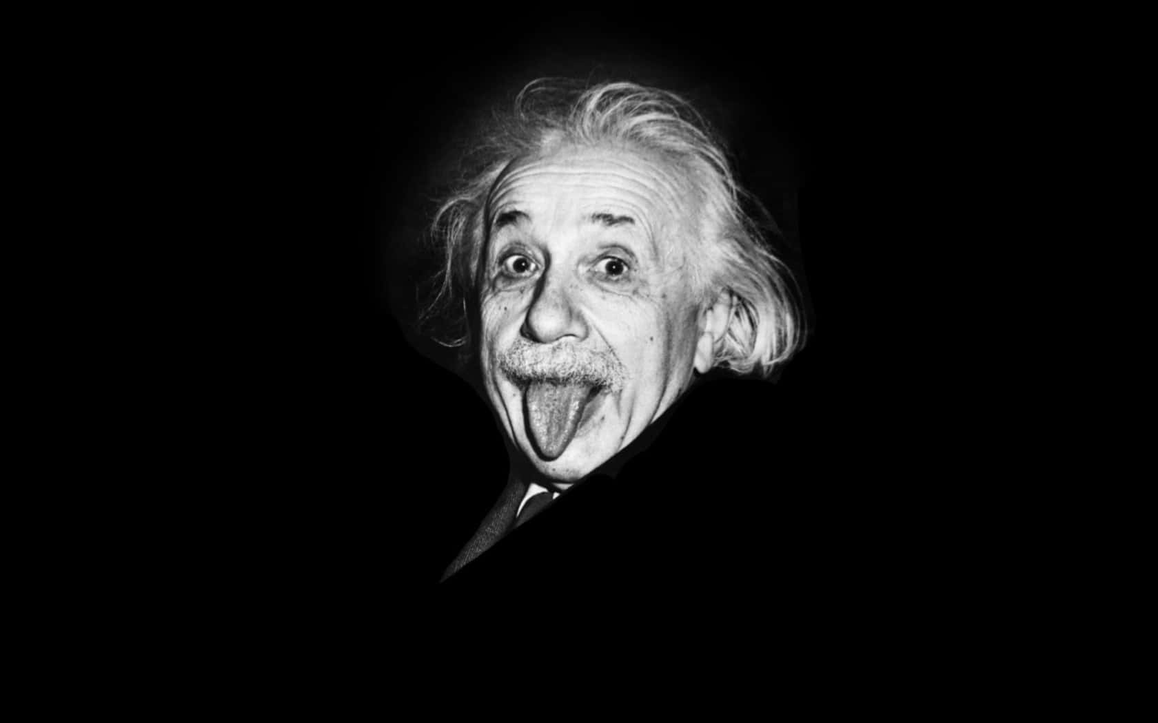  Albert Einstein Hintergrundbild 1680x1050. Download Albert Einstein Tongue Out Wallpaper
