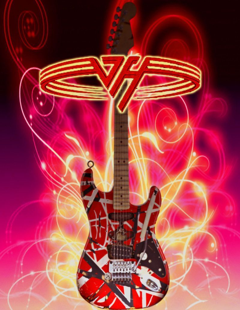 Eddie Van Halen Hintergrundbild 800x1035. Van Halen Frankenstein Wallpaper. Eddie van halen, Van halen, Van halen logo