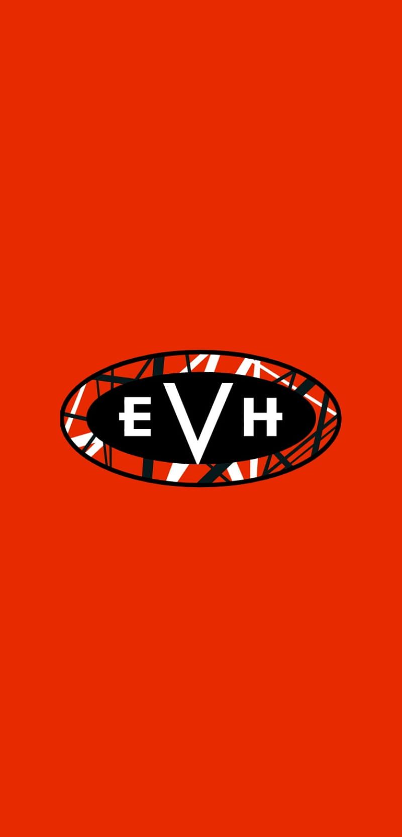 Eddie Van Halen Hintergrundbild 800x1664. EVH Logo Red, eddie, eddie van halen, halen, van, van halen, HD phone wallpaper