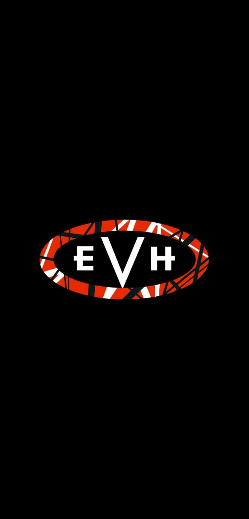 Eddie Van Halen Hintergrundbild 800x1664. EVH Logo Black, eddie, eddie van halen, halen, van, van halen, HD phone wallpaper