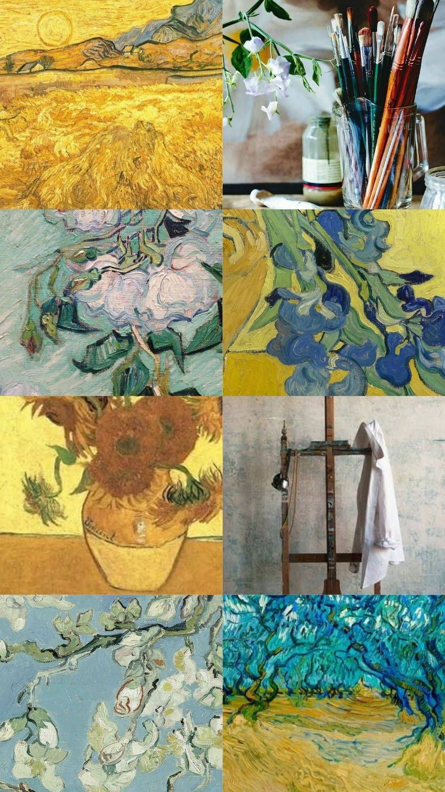 Vincent Van Gogh Hintergrundbild 899x1600. Download Vincent Van Gogh Aesthetic Painting Wallpaper