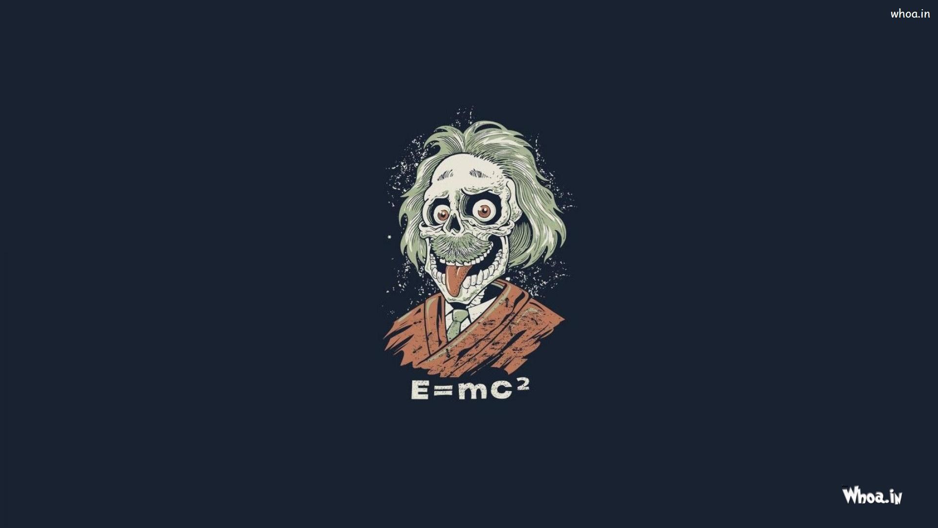 Albert Einstein Hintergrundbild 1920x1080. Albert Einstein Skull Face Funny HD Wallpaper