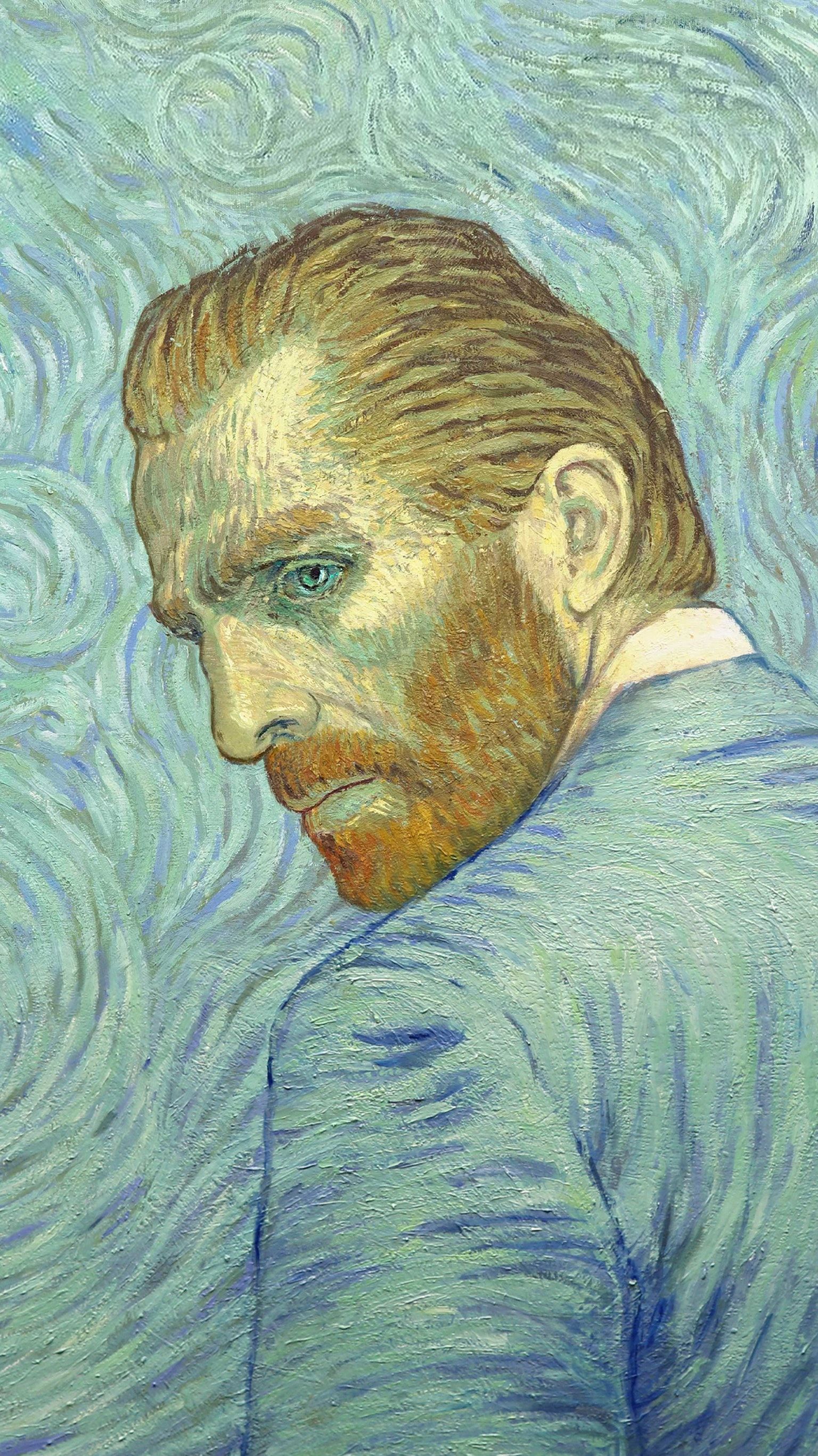 Vincent Van Gogh Hintergrundbild 1536x2733. Van Gogh Portrait Wallpaper Free Van Gogh Portrait Background