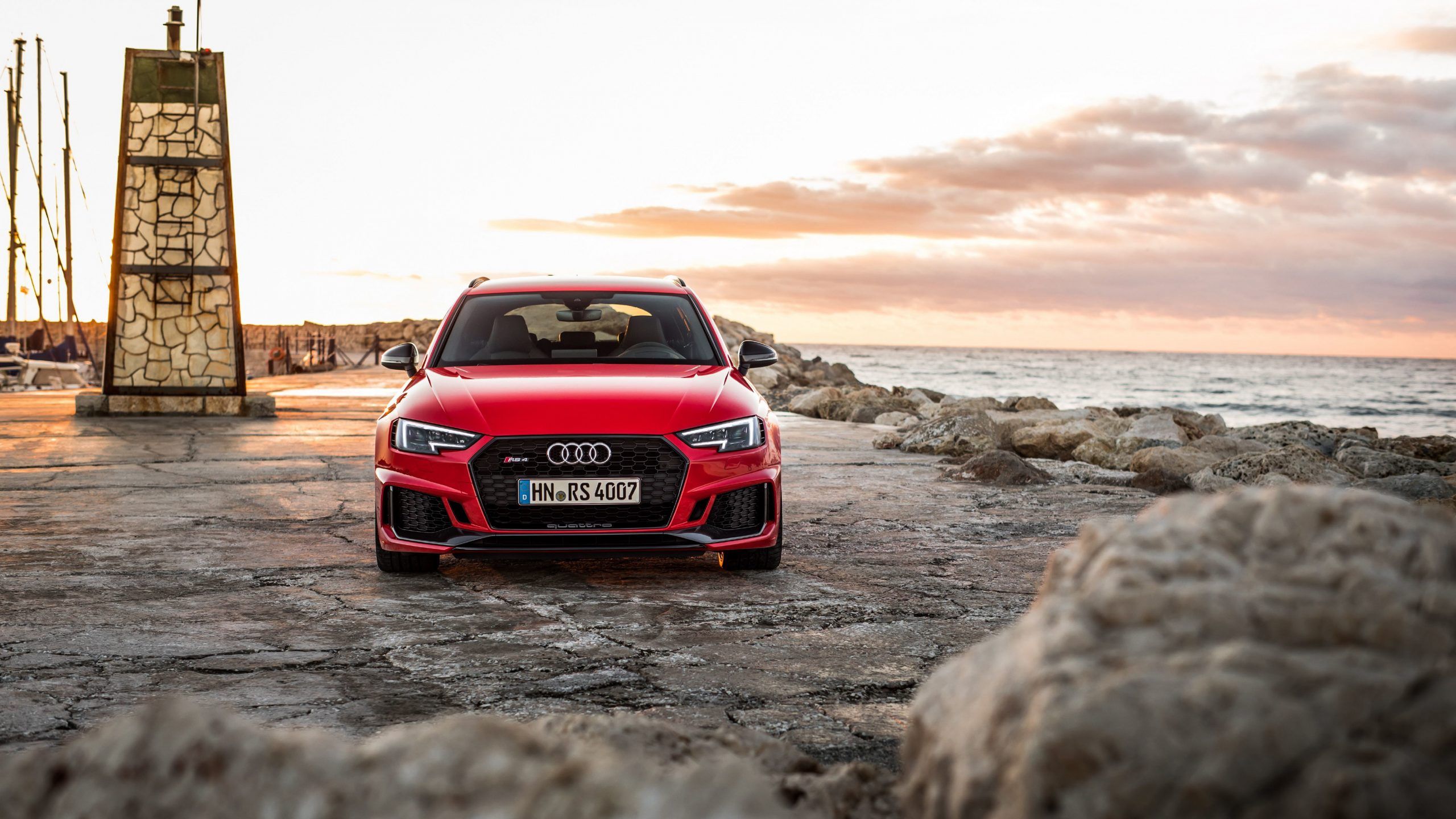 Audi Hintergrundbild 2560x1440. Audi RS4 Avant Wallpaper