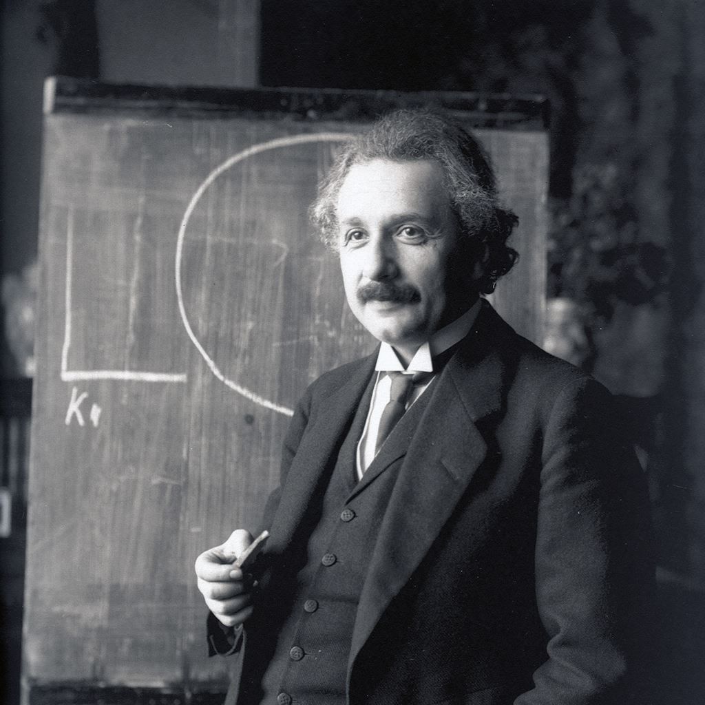 Albert Einstein Hintergrundbild 1024x1024. Albert Einstein Portraits iPad Wallpaper Free Download