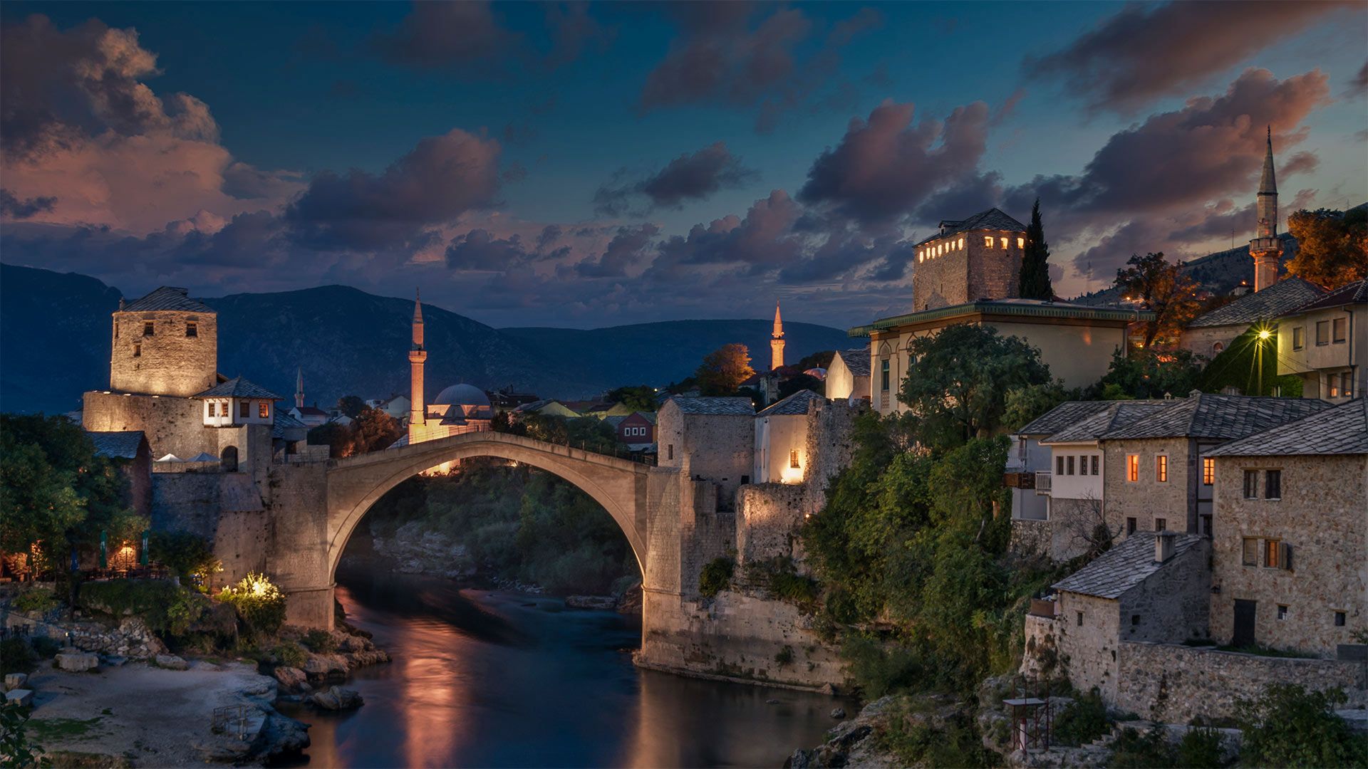  Bing Hintergrundbild 1920x1080. Bing HD Wallpaper Jun 2022: Stari Most in Mostar, Bosnia and Herzegovina Wallpaper Gallery