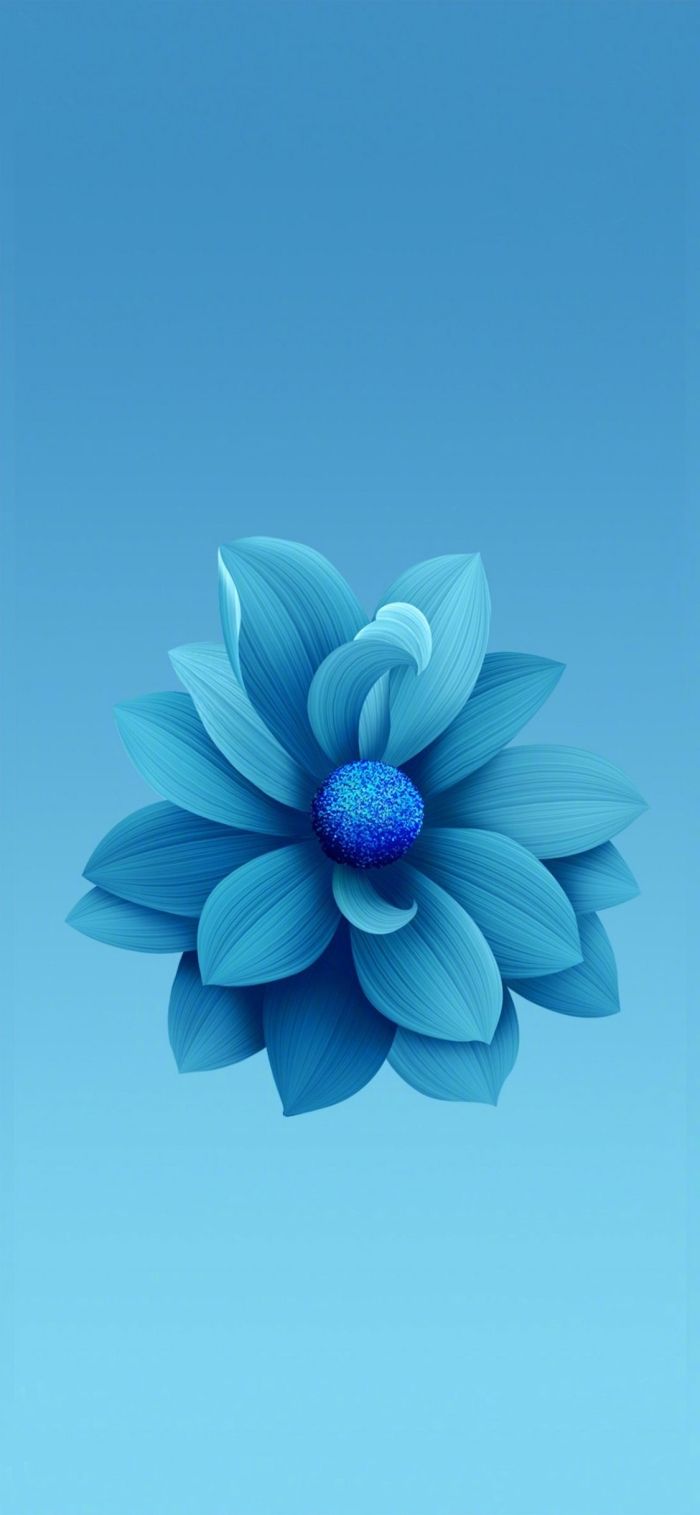  Blaue Hintergrundbild 700x1515. coole iPhone X Wallpaper zum Herunterladen
