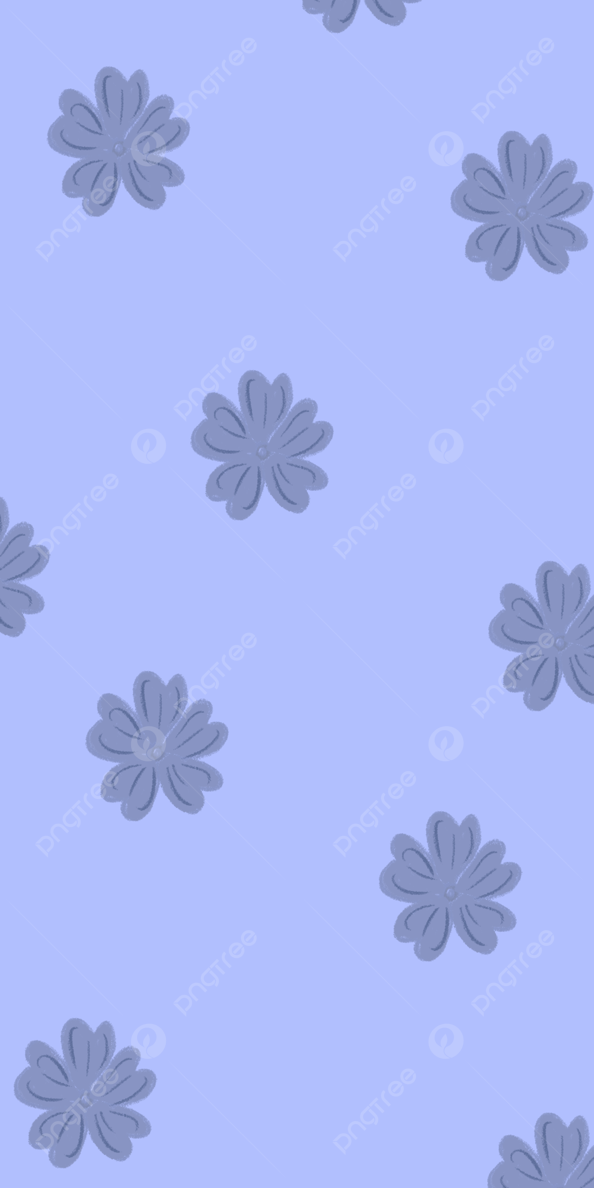  Blaue Hintergrundbild 1200x2400. Nette Junger Blaue Kleine Blume Handy Hintergrund Tapete Hintergrundbild zum kostenlosen Download