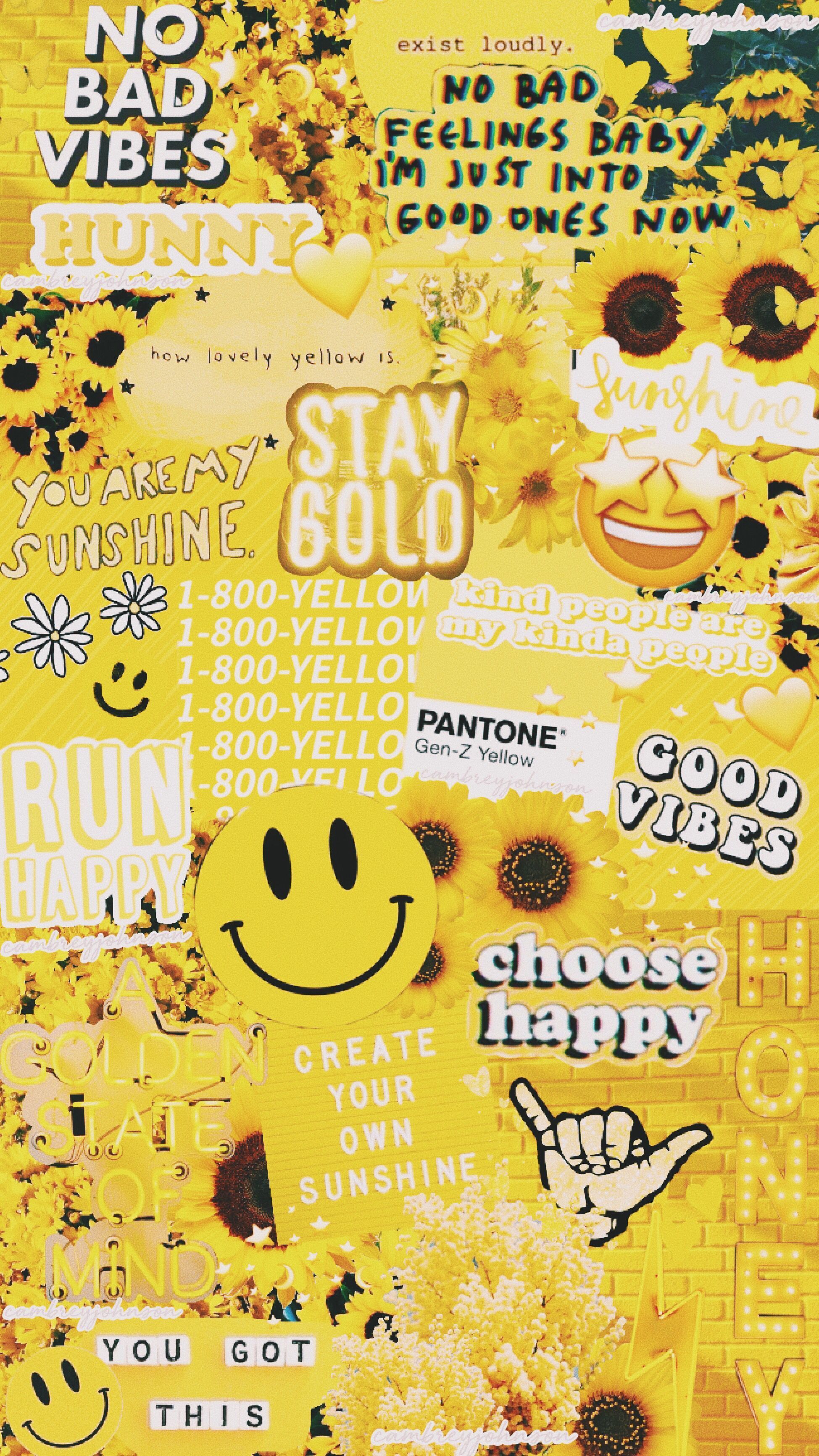 Yellow Hintergrundbild 1949x3464. Cute Pastel Yellow Aesthetic Wallpaper