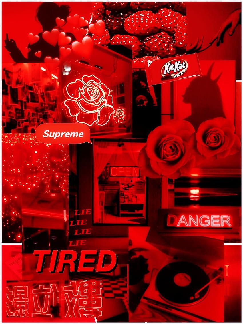 Red Hintergrundbild 850x1133. Red Aesthetic, Neon Red Aesthetic HD phone wallpaper