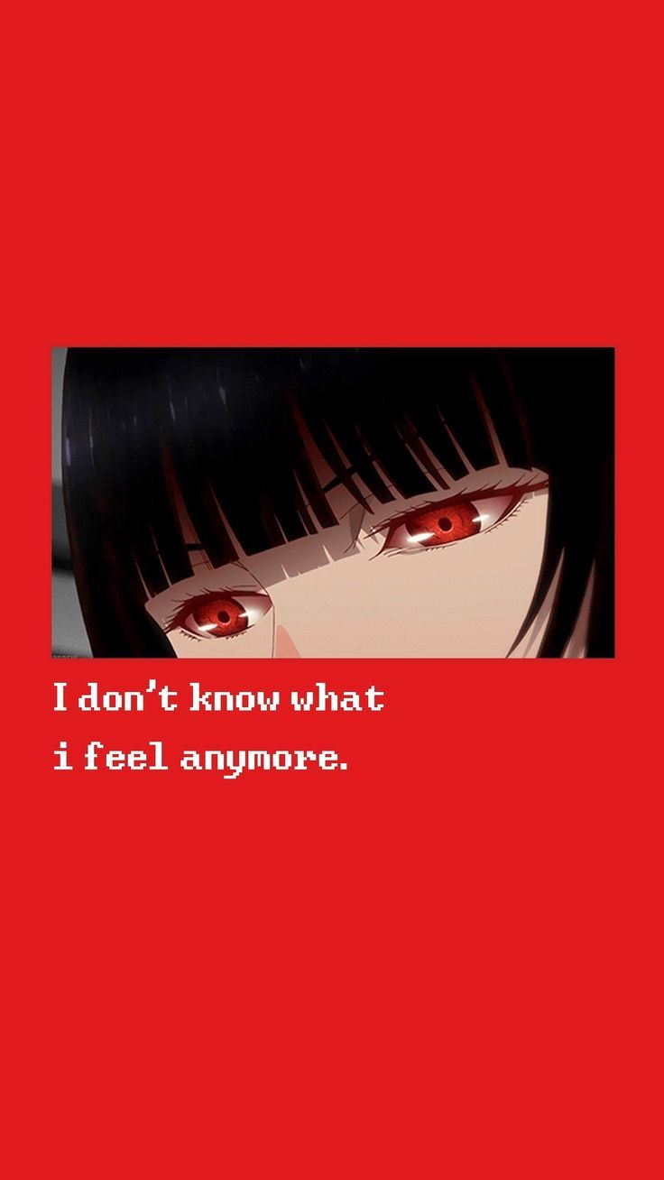 Red Hintergrundbild 736x1308. Red Aesthetic Anime Wallpaper
