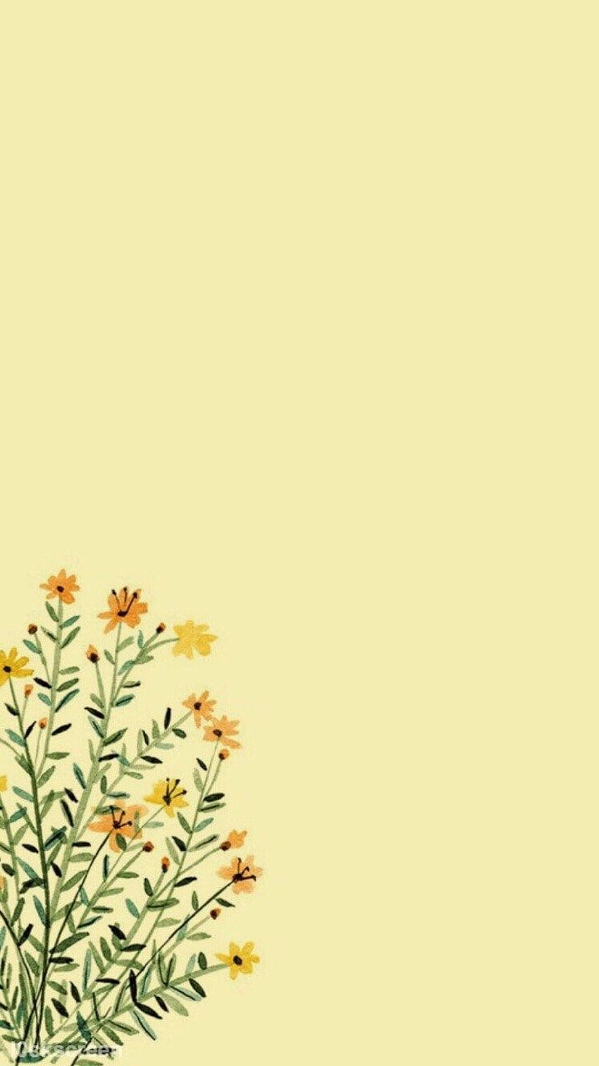 Yellow Hintergrundbild 850x1513. Yellow aesthetic HD wallpaper