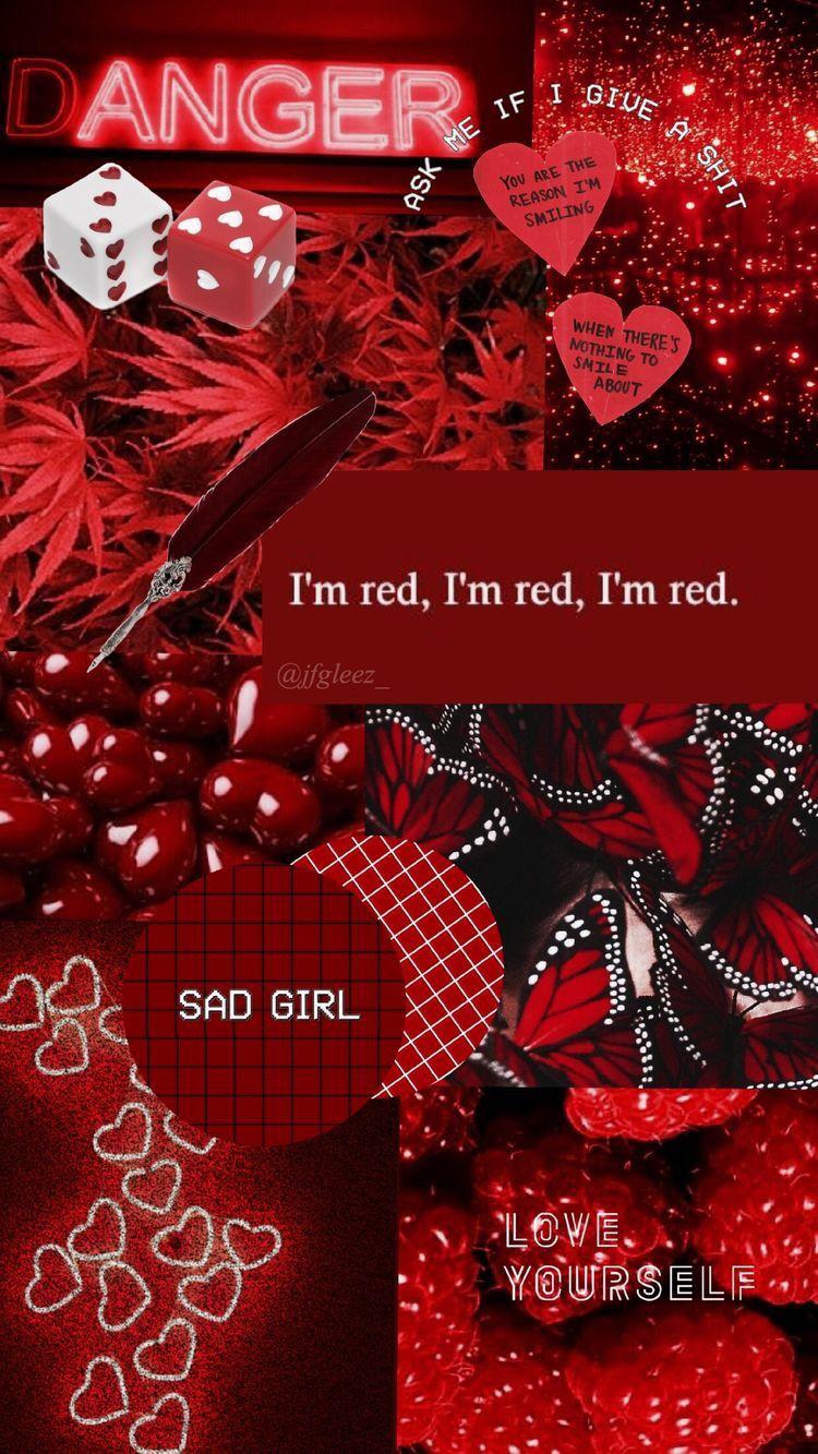 Red Hintergrundbild 750x1333. Pastel Red Aesthetic Wallpaper Free Pastel Red Aesthetic Background