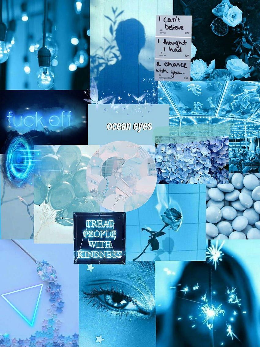 Blue Hintergrundbild 850x1133. Blue aesthetic tumblr HD wallpaper