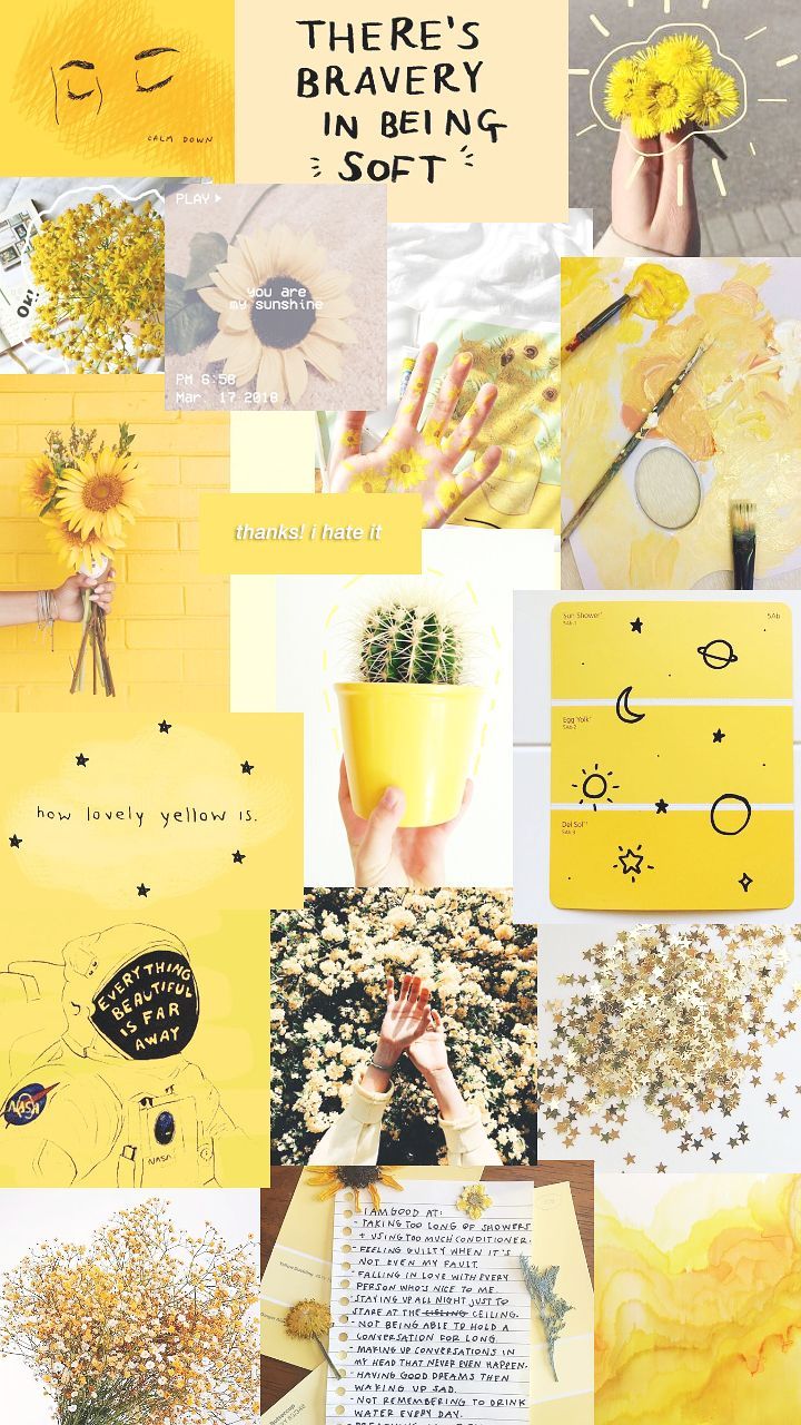 Gelb Hintergrundbild 720x1280. yellow aesthetic locksceen. iPhone wallpaper yellow, Yellow aesthetic pastel, Aesthetic iphone wallpaper