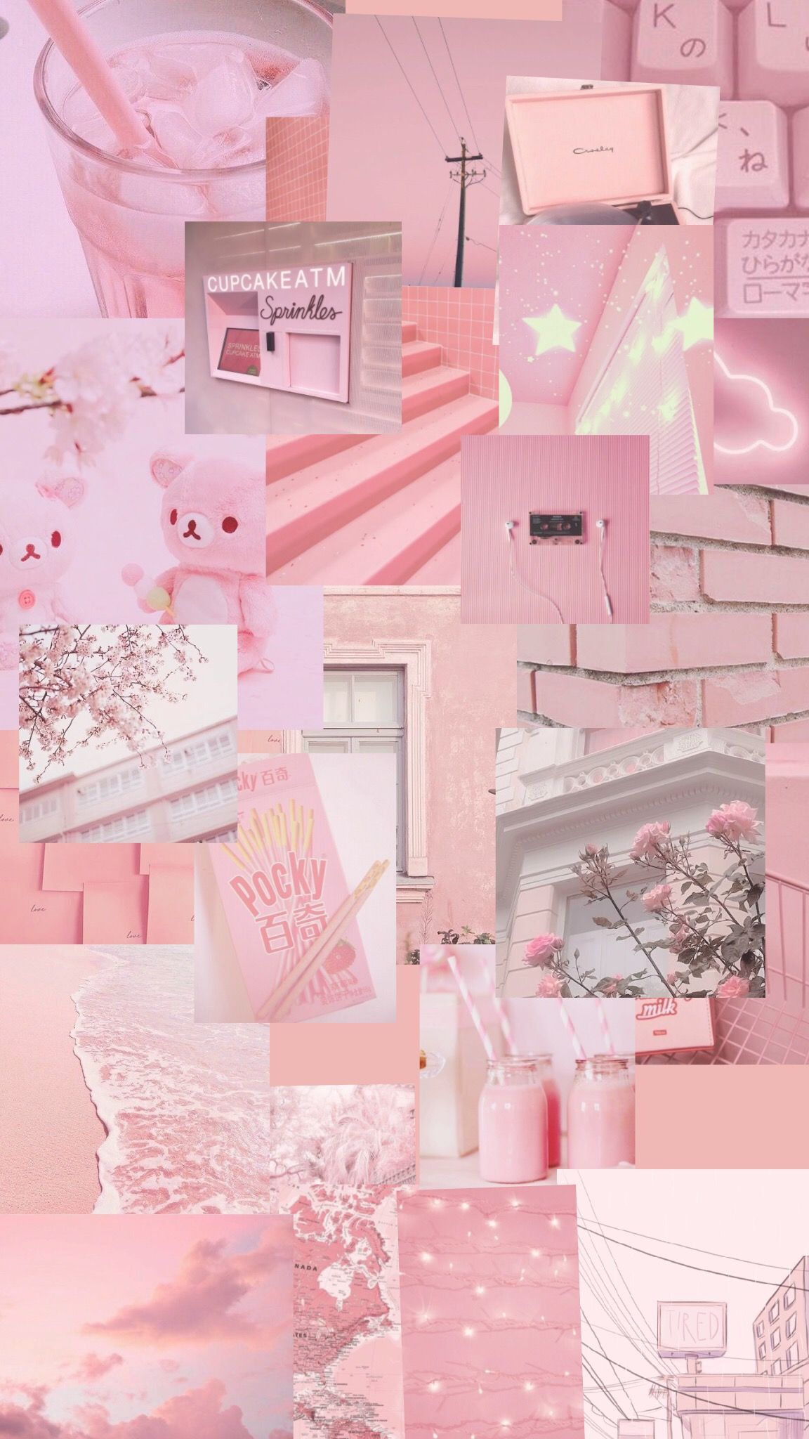 Rosa Hintergrundbild 1152x2048. Wallpaper. Pink wallpaper background, Pastel pink wallpaper, Pink wallpaper girly