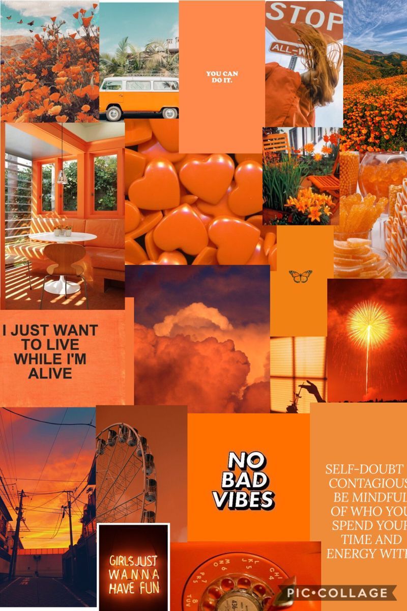Orange Hintergrundbild 800x1200. Orange aesthetic wallpaper