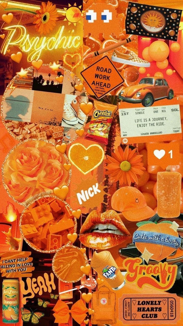  Süßigkeiten Hintergrundbild 720x1280. orange soda pop