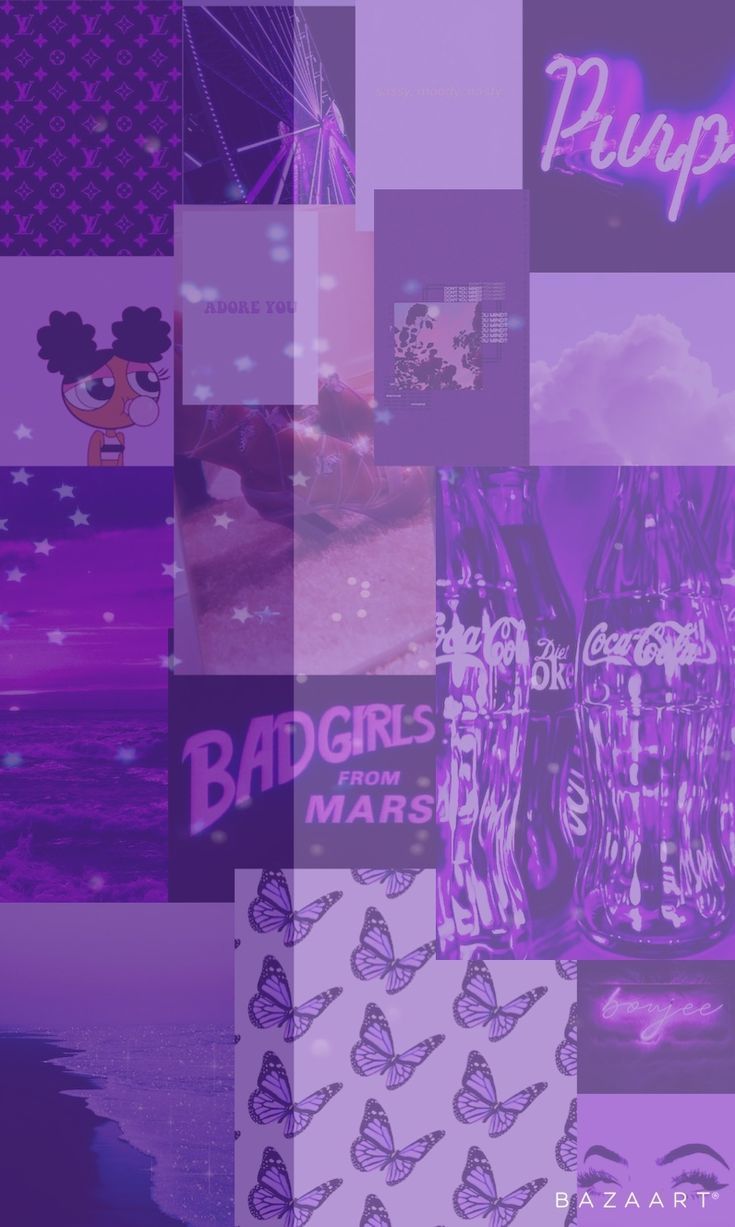 Lila Hintergrundbild 735x1227. Aesthetic purple wallpaper. Lila hintergründe, Collage hintergrund, Hintergrundbilder