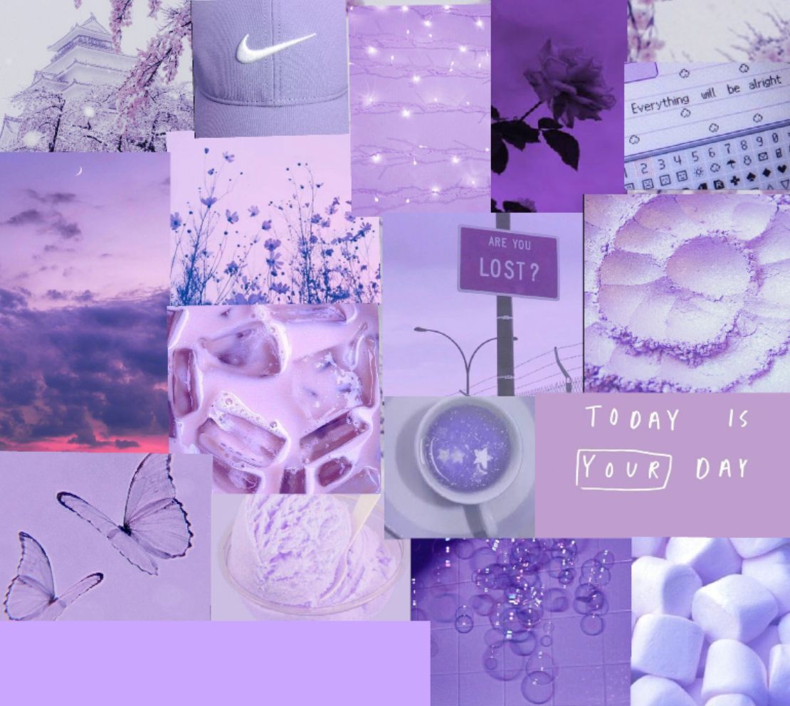 Lila Hintergrundbild 1110x992. Lilac Collage Wallpaper Free Lilac Collage Background