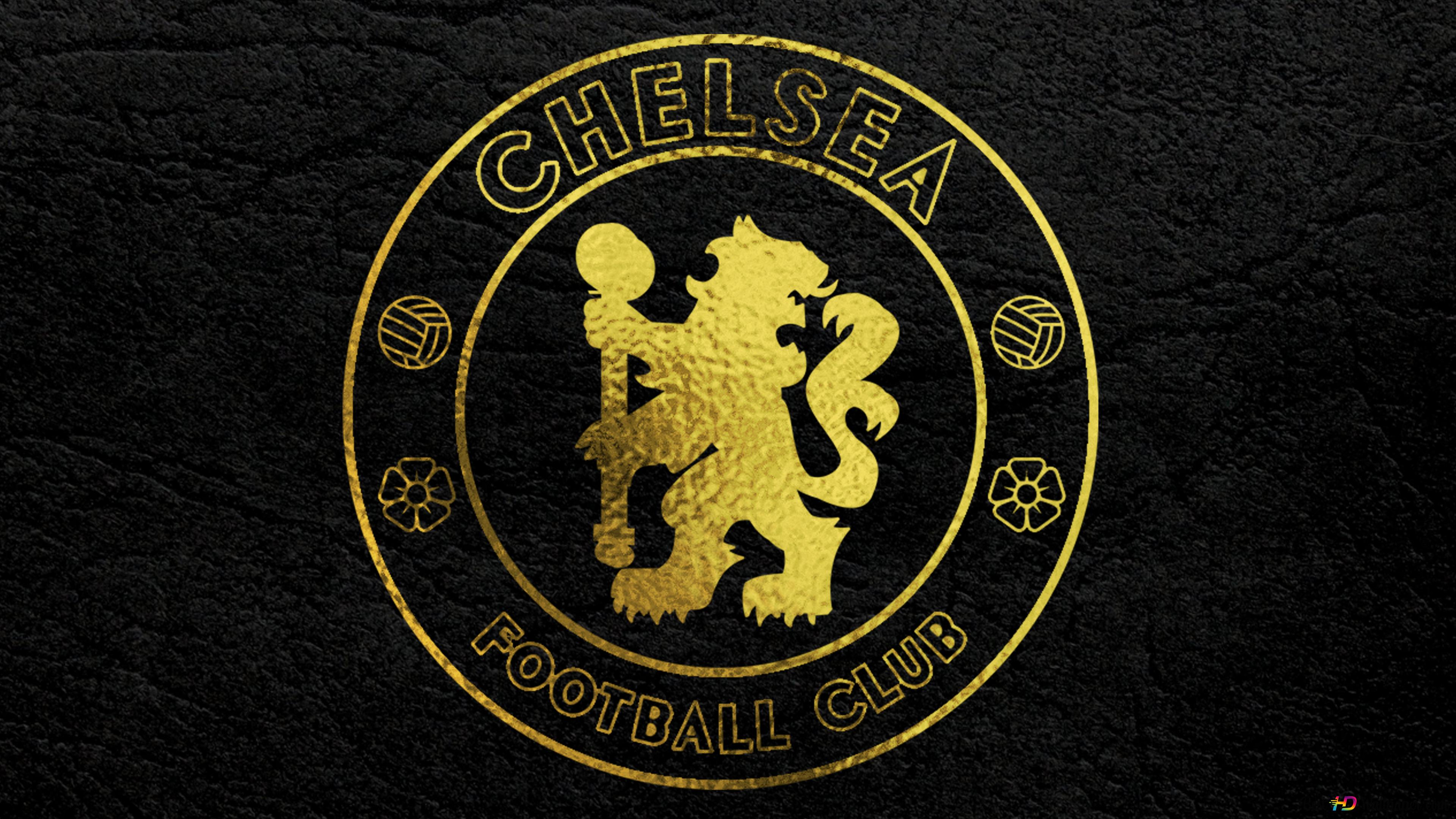 Chelsea Hintergrundbild 3840x2160. Chelsea Gold Effect 4K wallpaper download