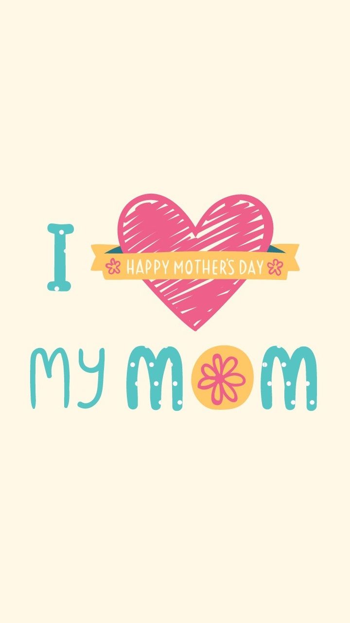 Muttertag Hintergrundbild 720x1280. Happy mother's day greetings, Mothers day, Happy mother day quotes