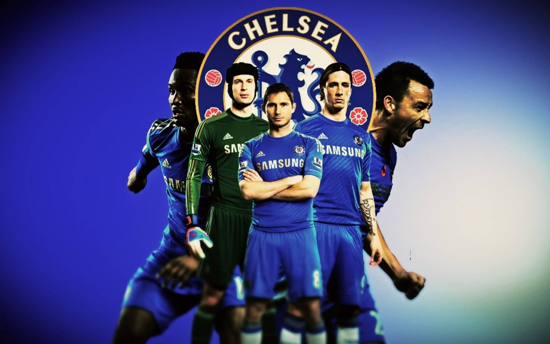 Chelsea Hintergrundbild 1920x1200. Download Chelsea Football Players Wallpaper