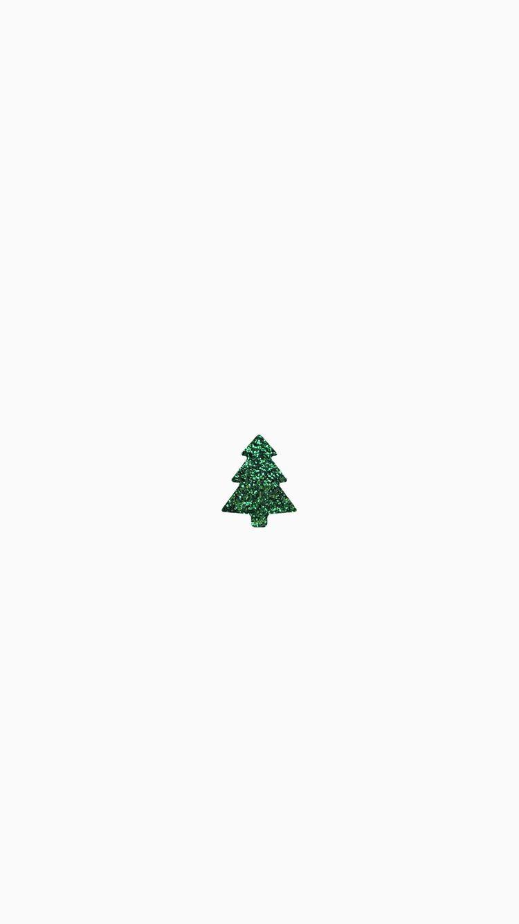 Weihnachten Hintergrundbild 750x1333. Christmas Aesthetic Green Wallpaper