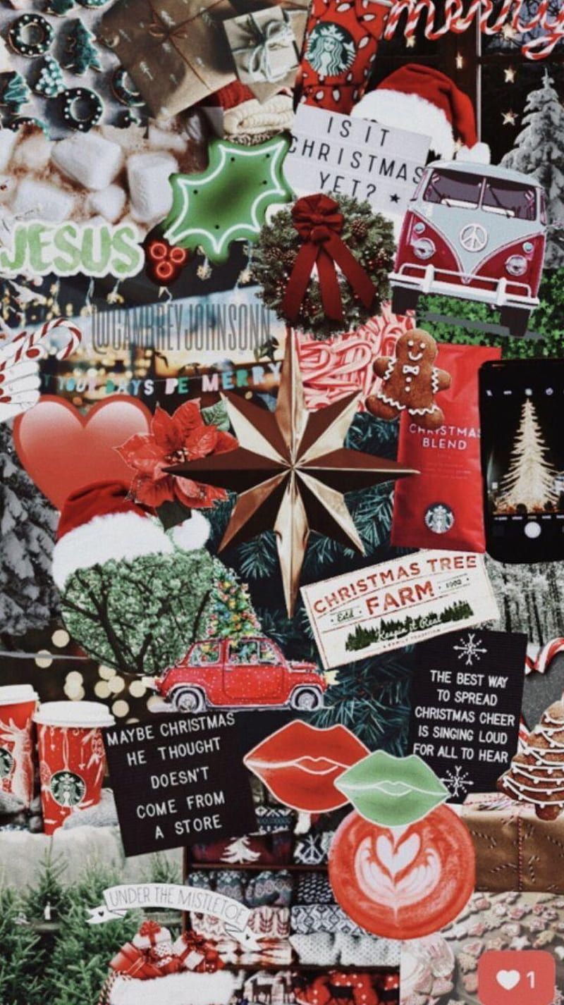 Weihnachten Hintergrundbild 800x1426. CHRISTMAS, aesthetic, vibe, HD phone wallpaper