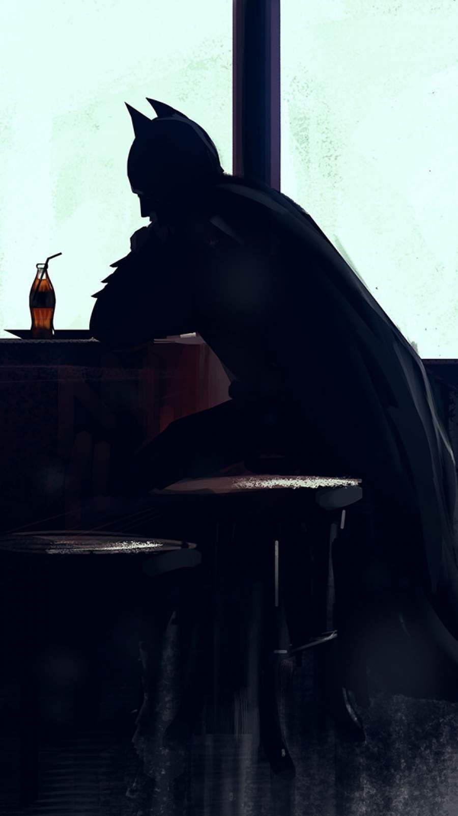 The Dark Knight Hintergrundbild 900x1602. Batman Aesthetic Wallpaper