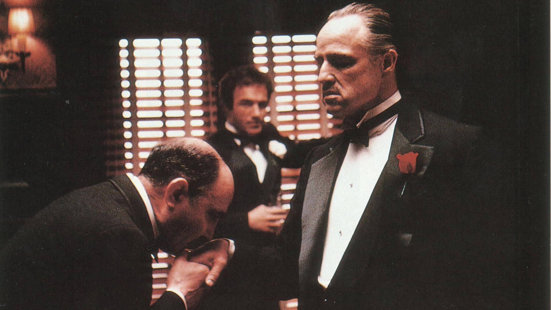 The Godfather Hintergrundbild 1920x1080. Download The Godfather Kissing The Hand Wallpaper