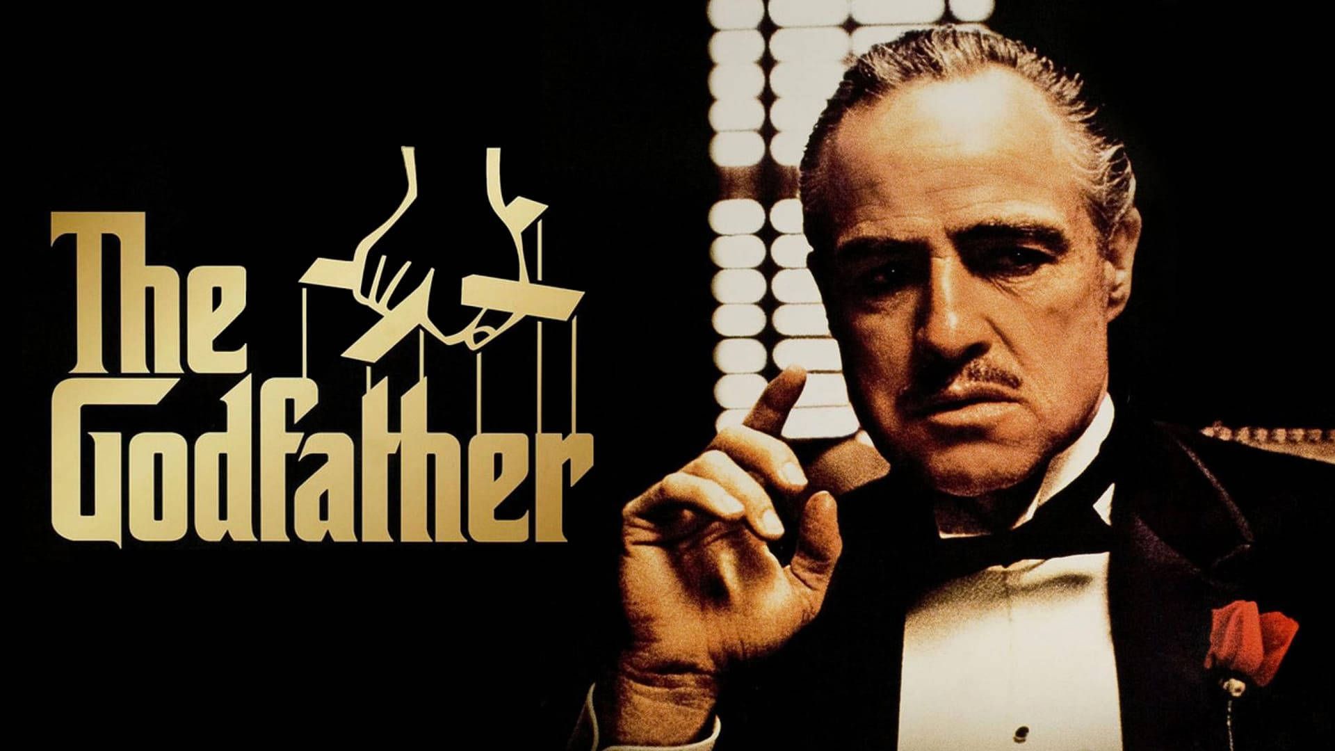The Godfather Hintergrundbild 1920x1080. Download Marlon Brando The Godfather Poster Wallpaper