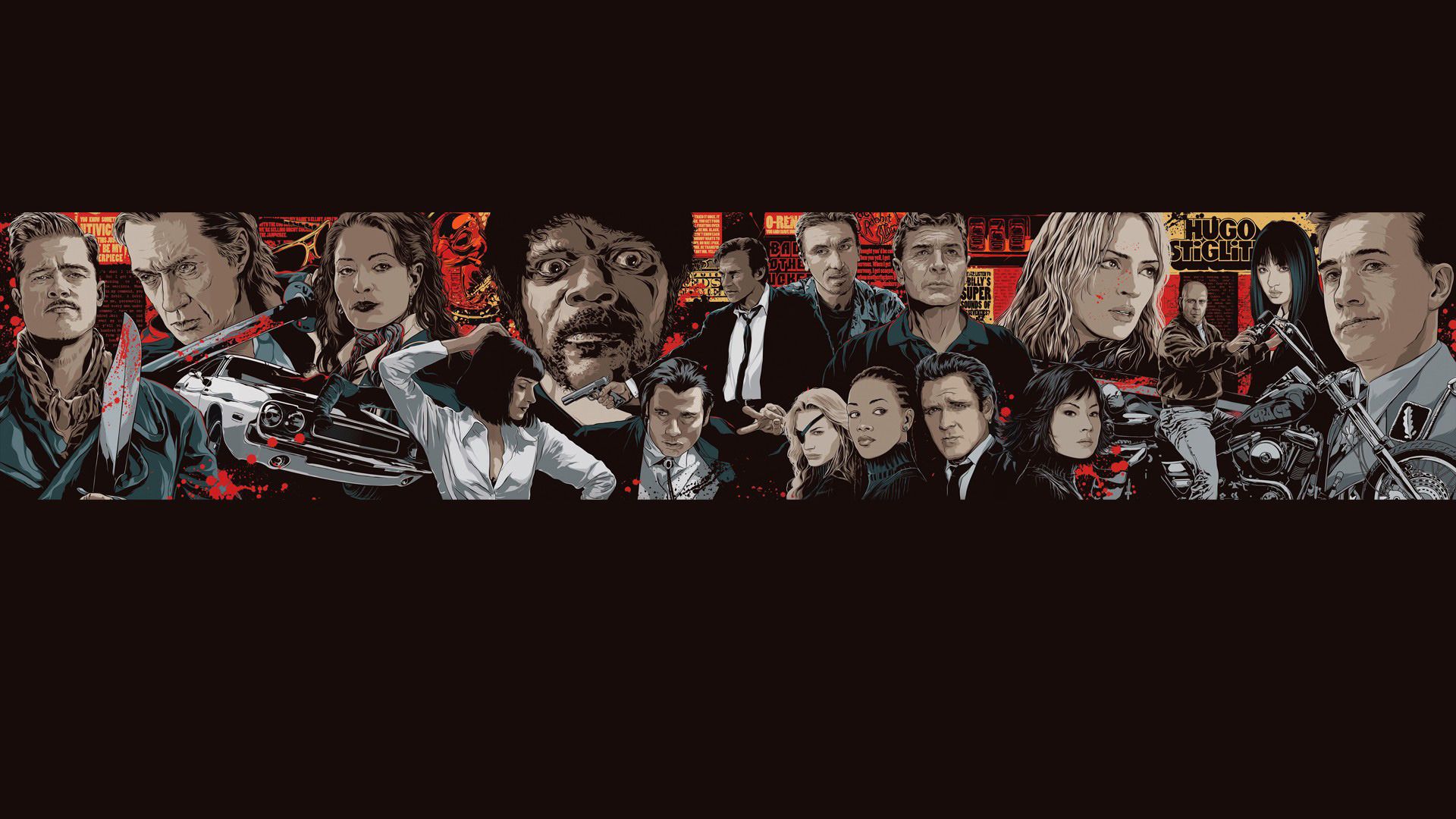 Pulp Fiction Hintergrundbild 1920x1080. Pulp Fiction Wallpaper HD