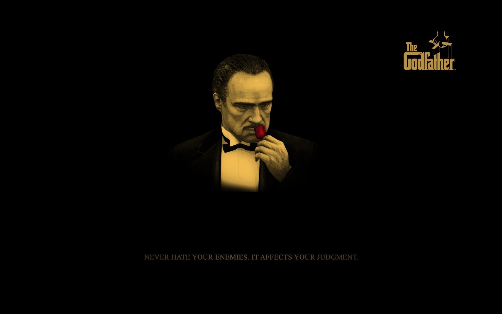 The Godfather Hintergrundbild 1680x1050. The Godfather HD Wallpaper